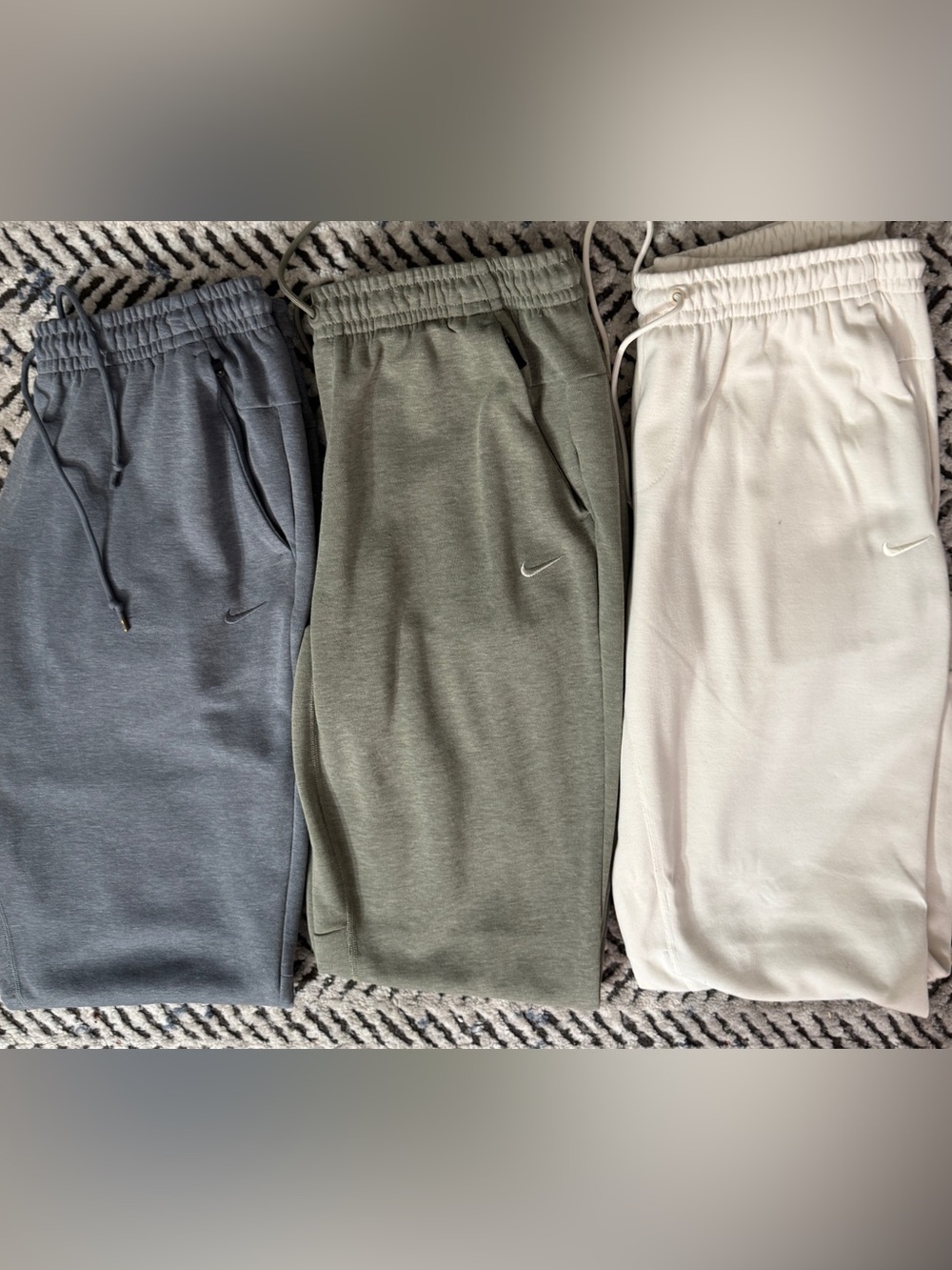 Nike Men’s Dri Fit Joggers- Lot of 3! New Without Tags! All 3 Pants are Mediums